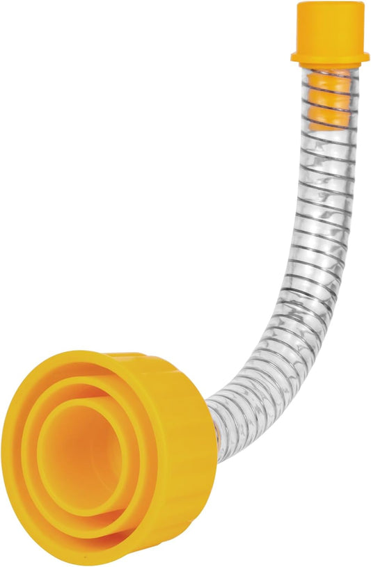 Wet Vac Attachment A/C Drain Lines Cleaner Tool, AC Drain Line Vacuum Adapter to Unclog and Evacuate ABS Compatiable With Most PVC Pipe Sizes Orange