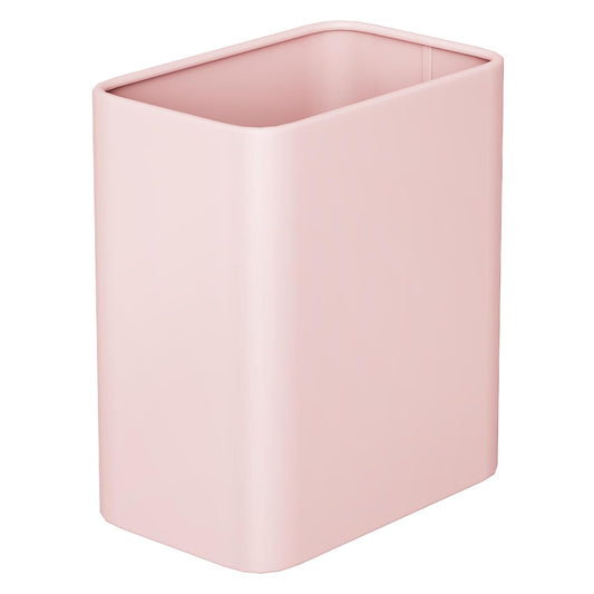 Cesun Pink Bathroom Trash Can 2.1 Gallon Wastebasket, Small Modern Metal Garbage Can Office Waste Basket, Stainless Steel Trash Bin for Bedroom, Home Office, Toilet, rv, Near Desk, Under Sink