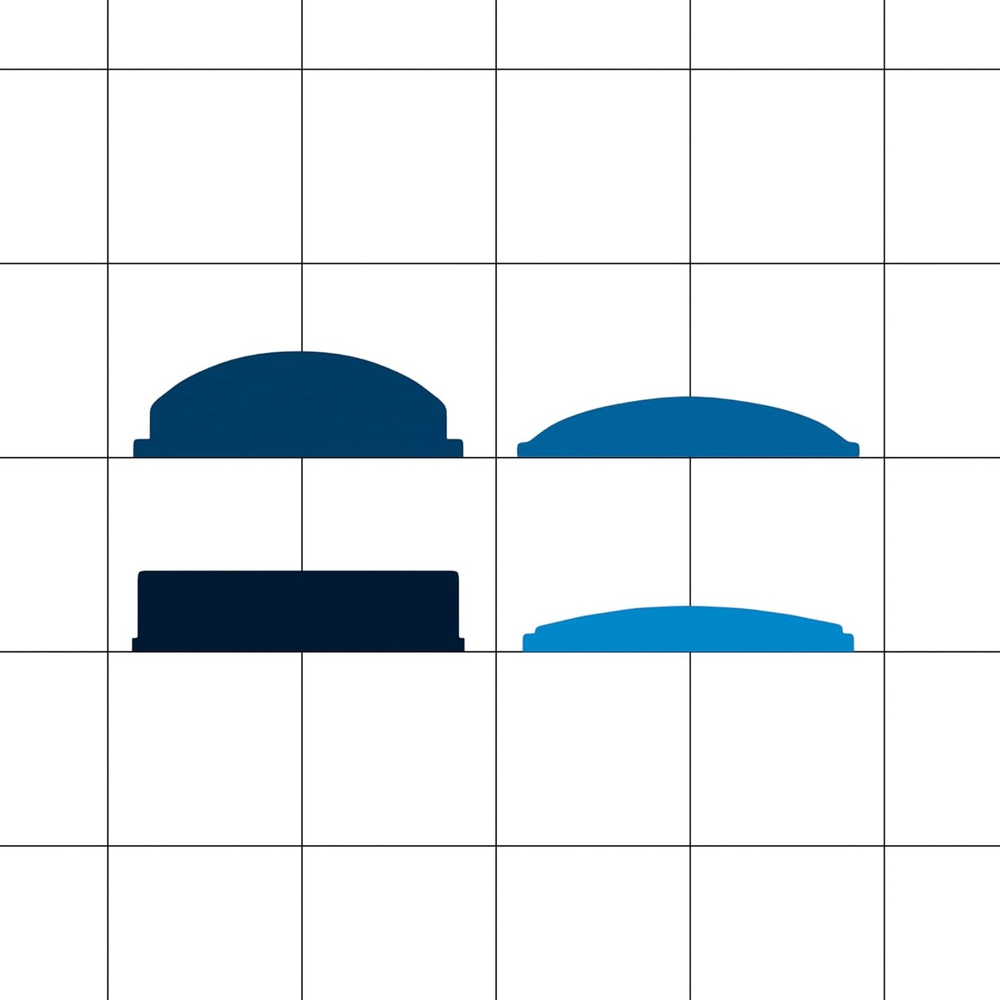 23 Gallon Red Slim Jim Trash Can with Bottle Lid