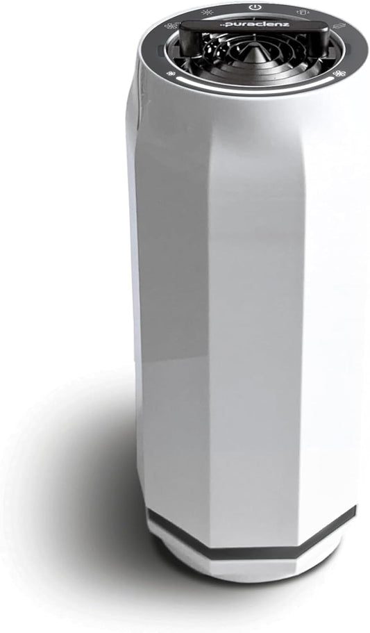 Puraclenz Photon P3000X Air Purifier for Home, Air & Surface Purification, Up to 3000 sqft, Removes 99% Pollutants, Mold, Odors, Viruses, & More, Ozone-Free (White)