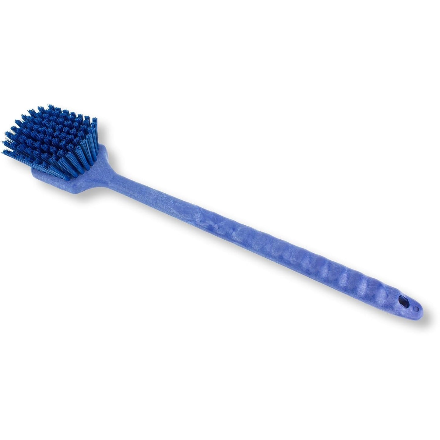 SPARTA 40501EC14 Plastic Large Scrub Brush, Kitchen Brush, Utility Brush With Long Handle For Cleaning, 20 Inches, Blue, (Pack of 6)