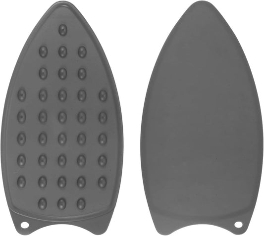 HARFINGTON 2pcs Silicone Iron Rest Pad, Multipurpose Iron Hot Resistant Mat Iron Rest Plate for