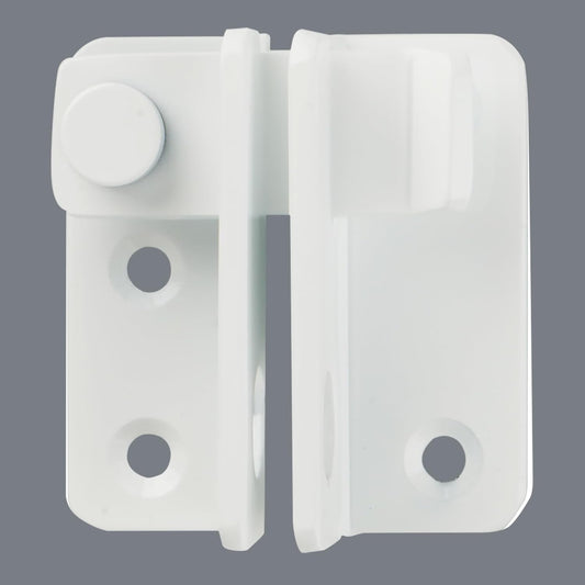 Alise Flip Latch Gate Latch White Shed Lock Shed Latch Barn Door Lock Locking Latches for Barn Fence Cabinet Garden Garage Window Pet Dog Cage,Stainless Steel Shed Door Latch Barn Door Lock,S-Size