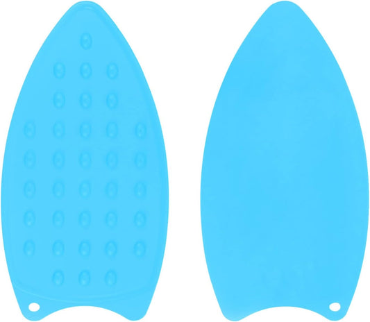 HARFINGTON 2pcs Silicone Iron Rest Pad, Multipurpose Iron Hot Resistant Mat Iron Rest Plate for