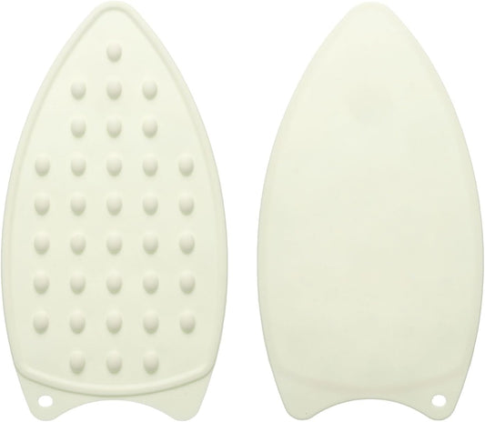 HARFINGTON 2pcs Silicone Iron Rest Pad, Multipurpose Iron Hot Resistant Mat Iron Rest Plate for