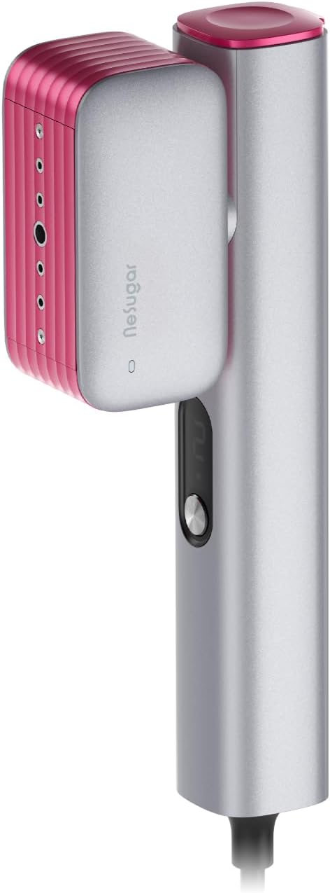 nesugar G2 Pro Smart Handheld Steamer for Clothes – Global Voltage Adaptation, Palm-Sized & Lightweight (0.8lb), Dual Steam Modes, Easy Wrinkle Remover, Auto Shut-Off, Travel & Home Double Use