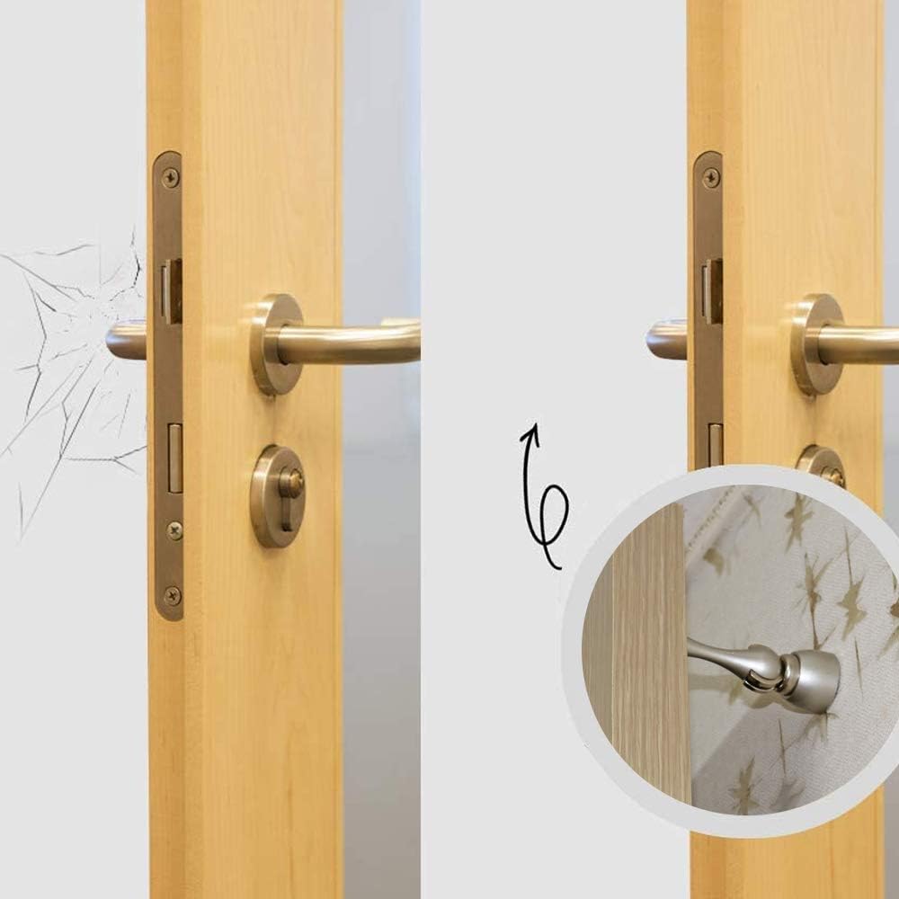 Magnetic Door Stop, Stainless Steel, Magnetic Door Catch, Door Holder, Door Stops, Wall Mounted