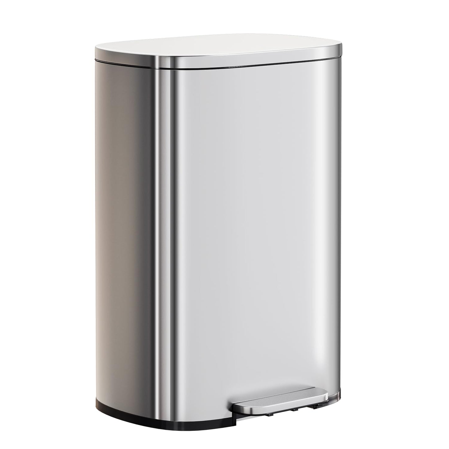 PayLessHere | 13G Trash Can with Lid | Steel | Removable Inner Bucket