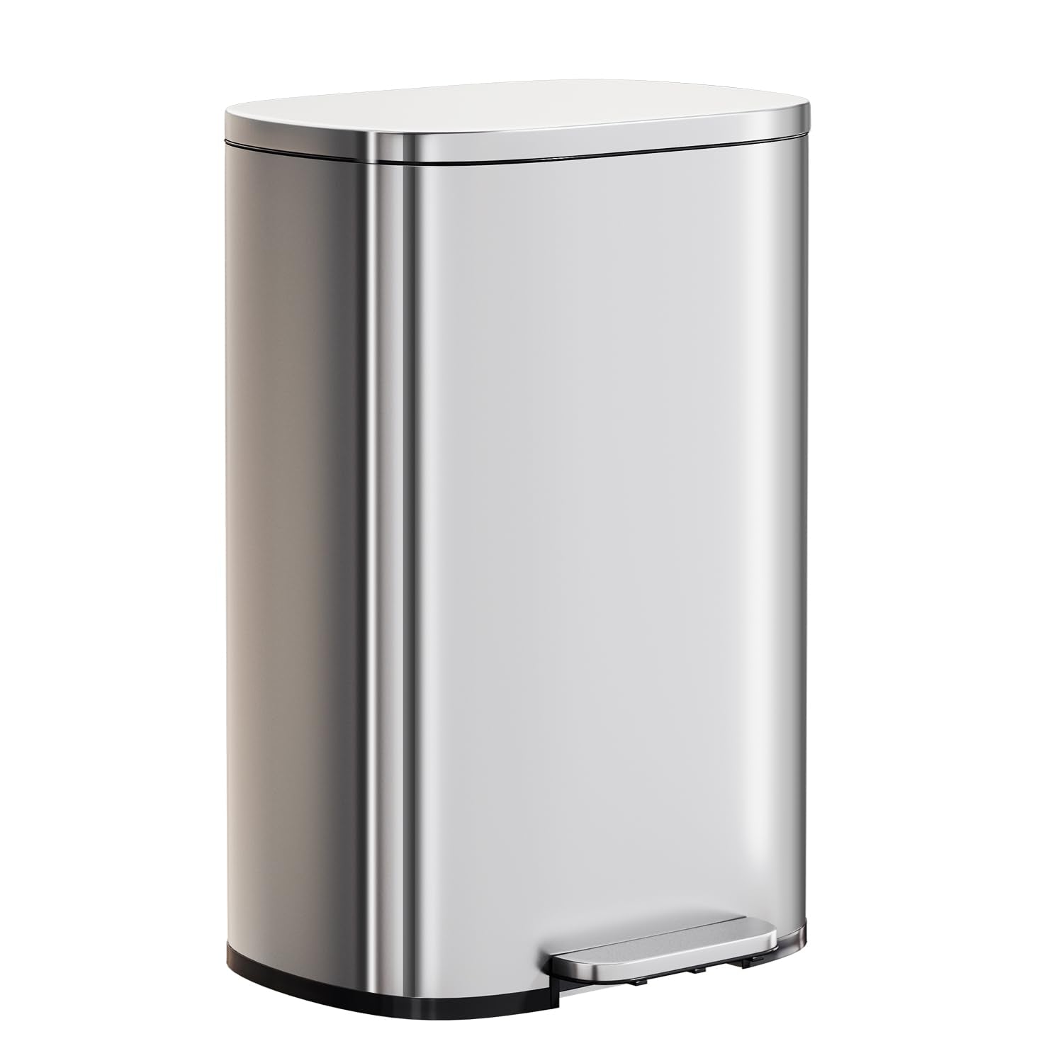 PayLessHere | 13G Trash Can with Lid | Steel | Removable Inner Bucket