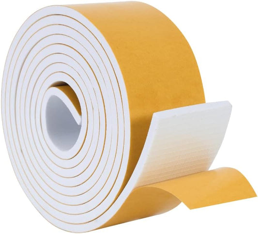 High Density Foam Weather Stripping Door Seal Strip Insulation Tape Roll for Insulating Door Frame