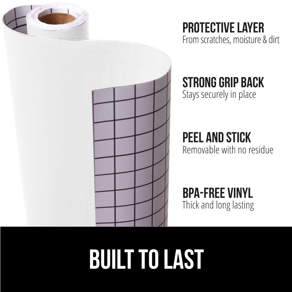 GORILLA GRIP® Peel and Stick Paper, Removable Cover for Books, Shelves, Countertops, Drawers