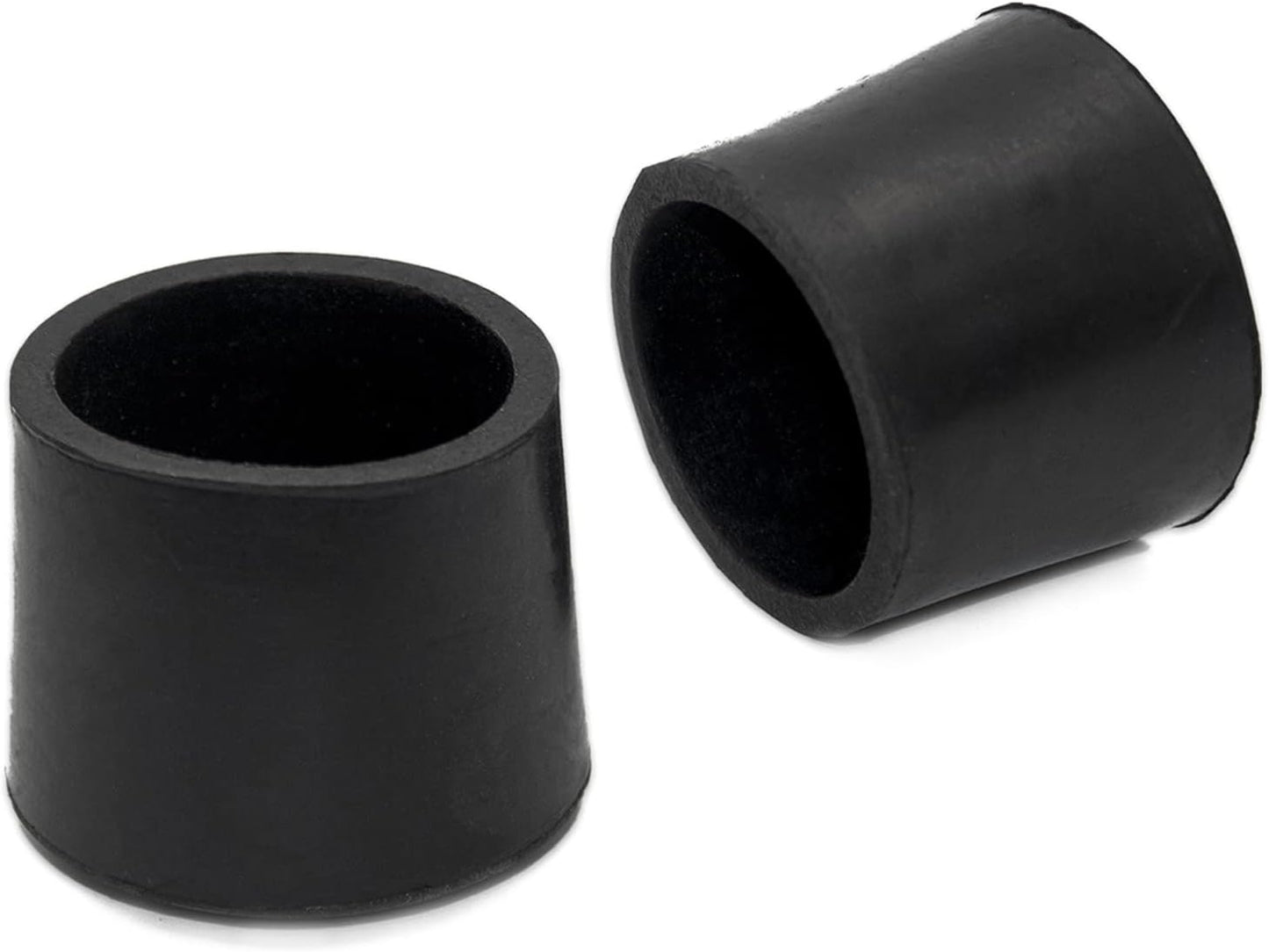 Flyshop Furniture Table Covers Non-Slip Heavy Duty Rubber Leg Tips Chair Leg Caps Floor Protectors Round Black 4PCS Size 38mm, 1-1/2"