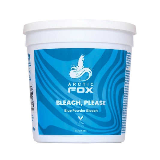 ARCTIC FOX Bleach Please, Blue Powder Bleach 8.8 oz (0.5 lb) Tub Perfect for bleach bosses with big