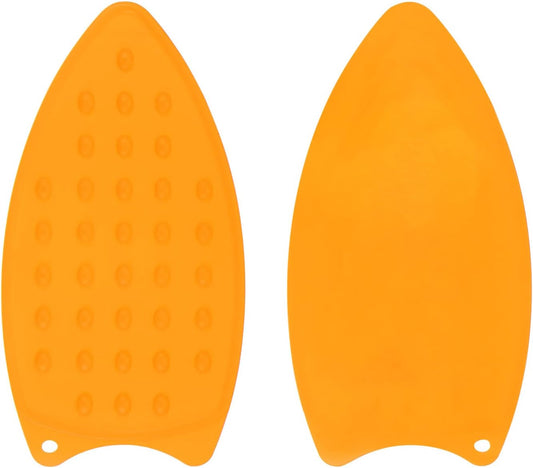 HARFINGTON 2pcs Silicone Iron Rest Pad, Multipurpose Iron Hot Resistant Mat Iron Rest Plate for