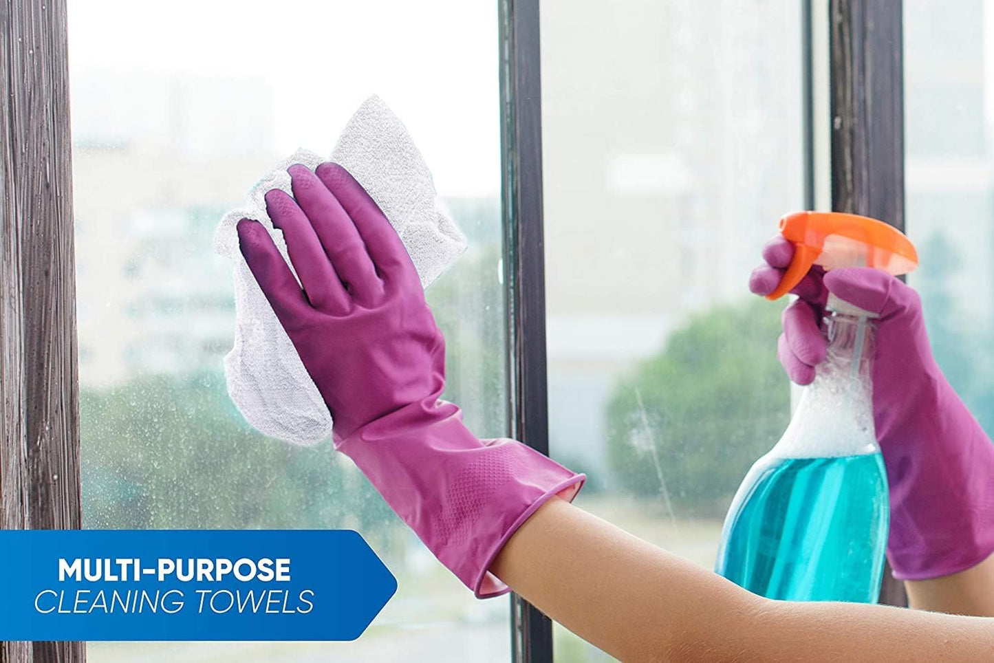 100% Cotton Terry Towels Cleaning Cloths Pack of 250(12x12 Inches) White Cotton Terry Cloth Bar Rags White Bar Towels, Multipurpose High Absorbent Terry Towels for Cleaning Auto Detailing or Painters