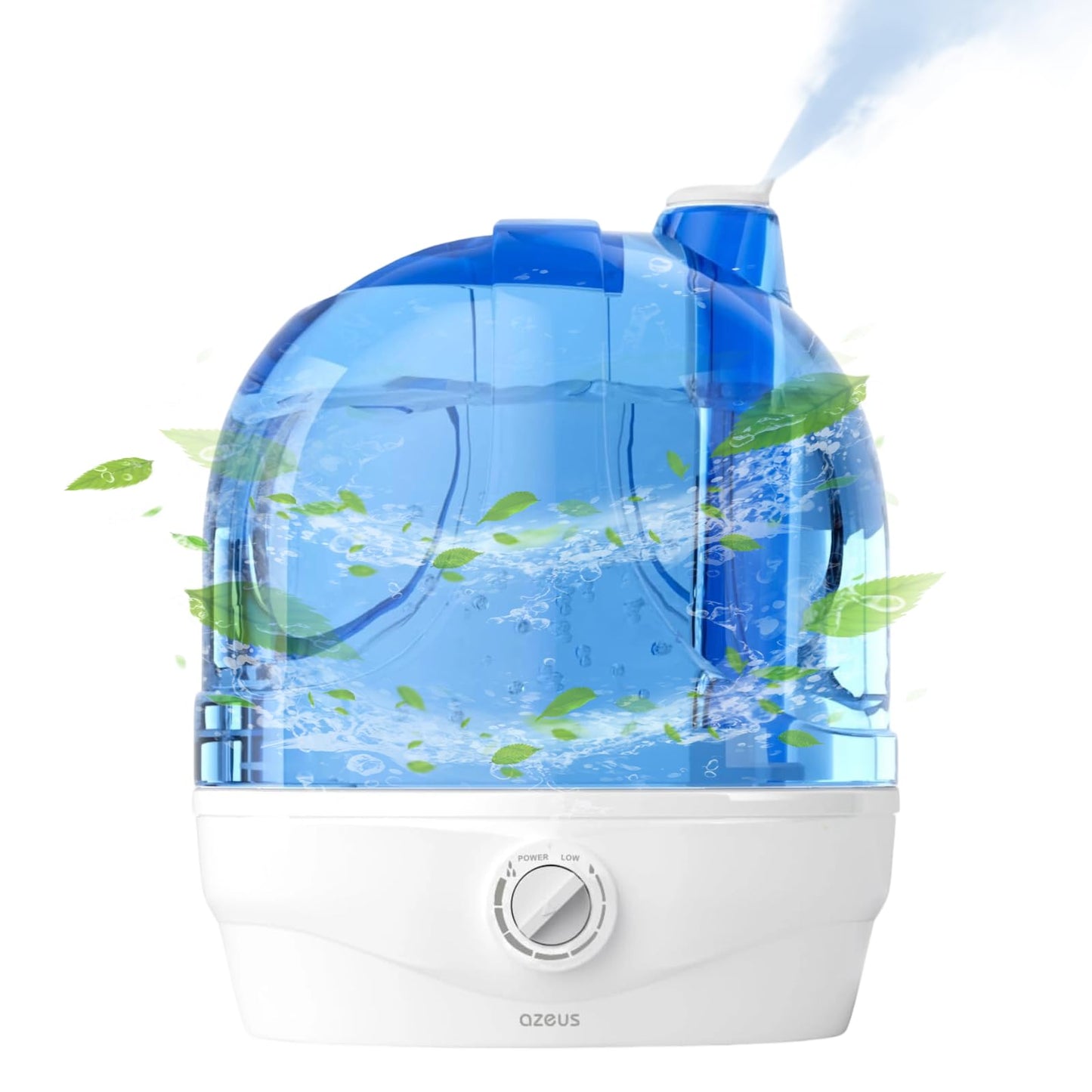 AZEUS Cool Mist Humidifiers for Bedroom, BabyRoom, Office and Plants,2.8L Large Capacity Ultrasonic