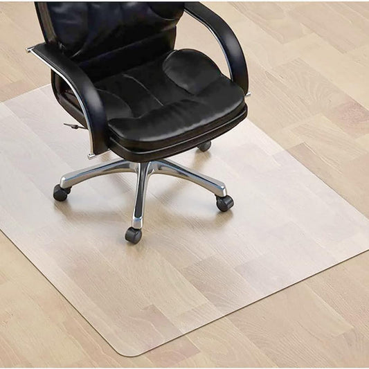 SALLOUS Clear Chair Mat, 47"x36" Office Chair Mat for Hard Floors, Vinyl Desk Chair Mat Protector