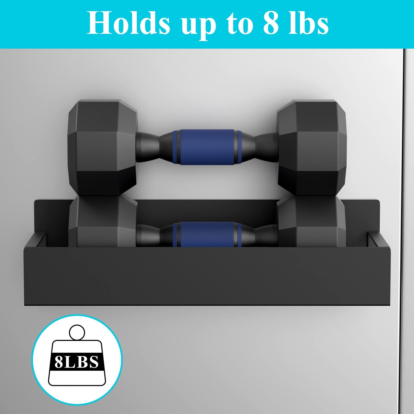 HuggieGems Metal Magnetic Spice Rack for Refrigerator Black, 4 Pack