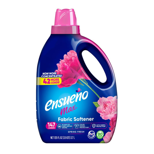 Ensueño Max Liquid Fabric Softener - Spring Fresh Scent - 125 fl oz