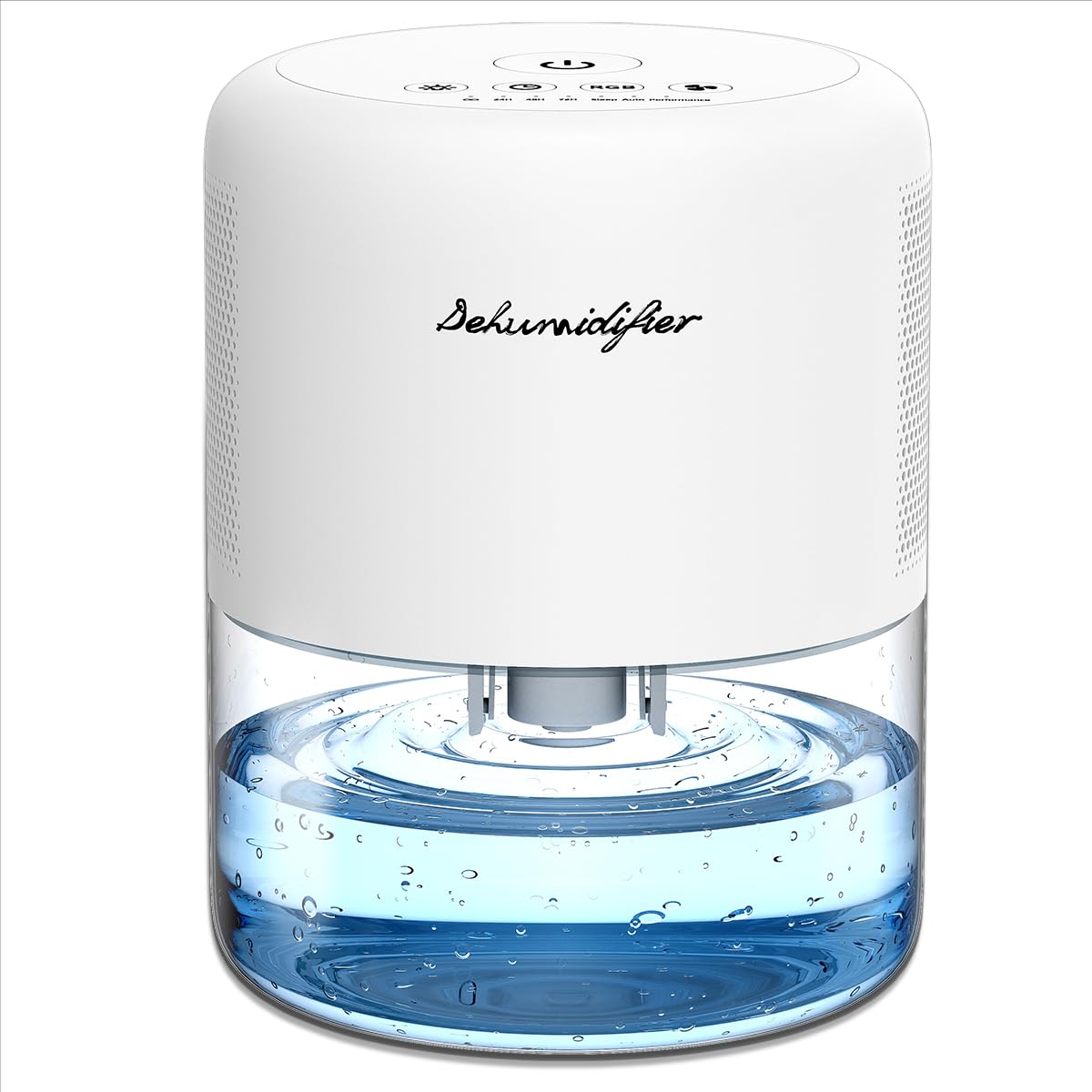 NeedDuck Dehumidifier for Home Small Quiet Dehumidifiers for 44OZ Water Tank Auto Defrost and