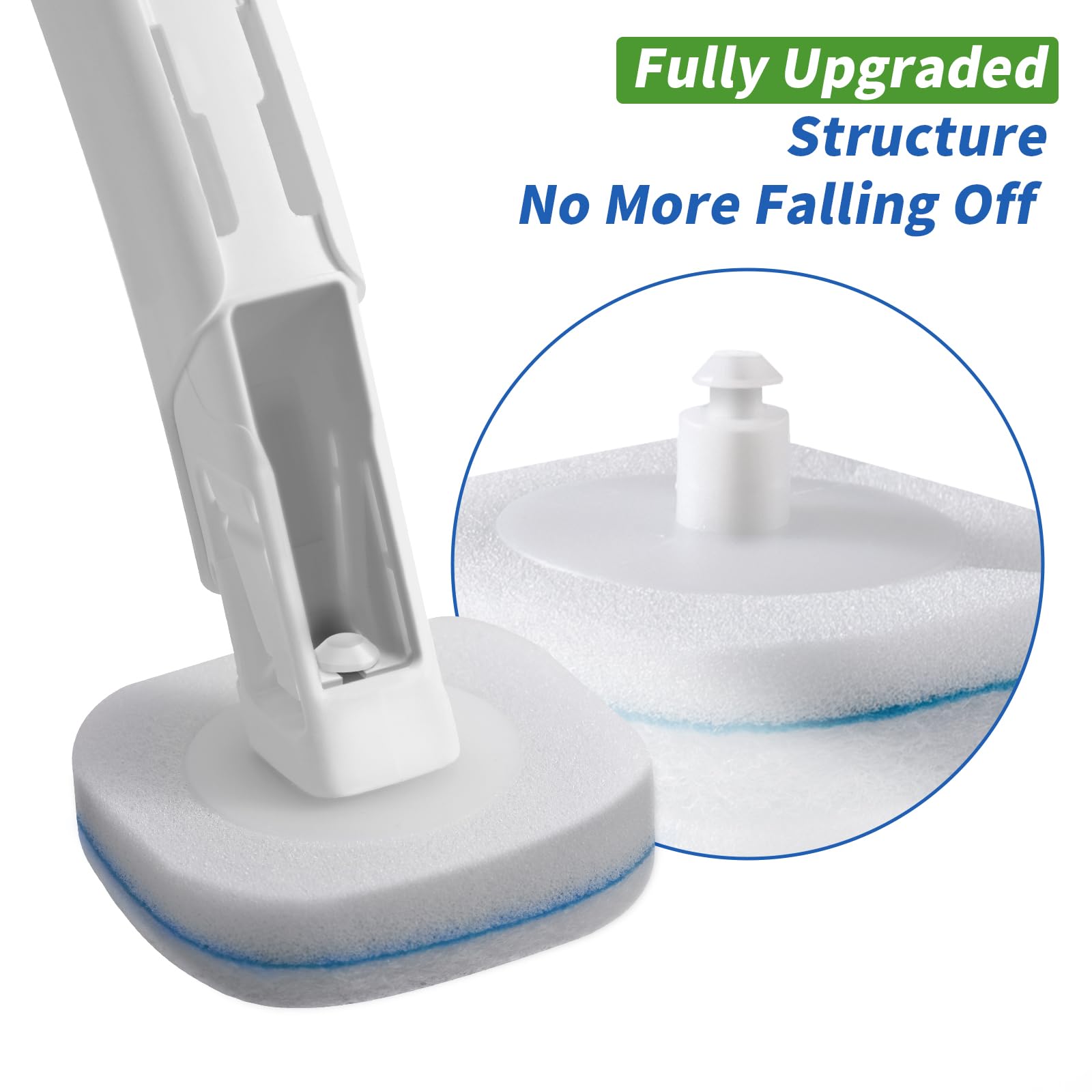 oshang Disposable Toilet Brush - Toilet Bowl Cleaner, Toilet Cleaning Supplies, Toilet Brush with