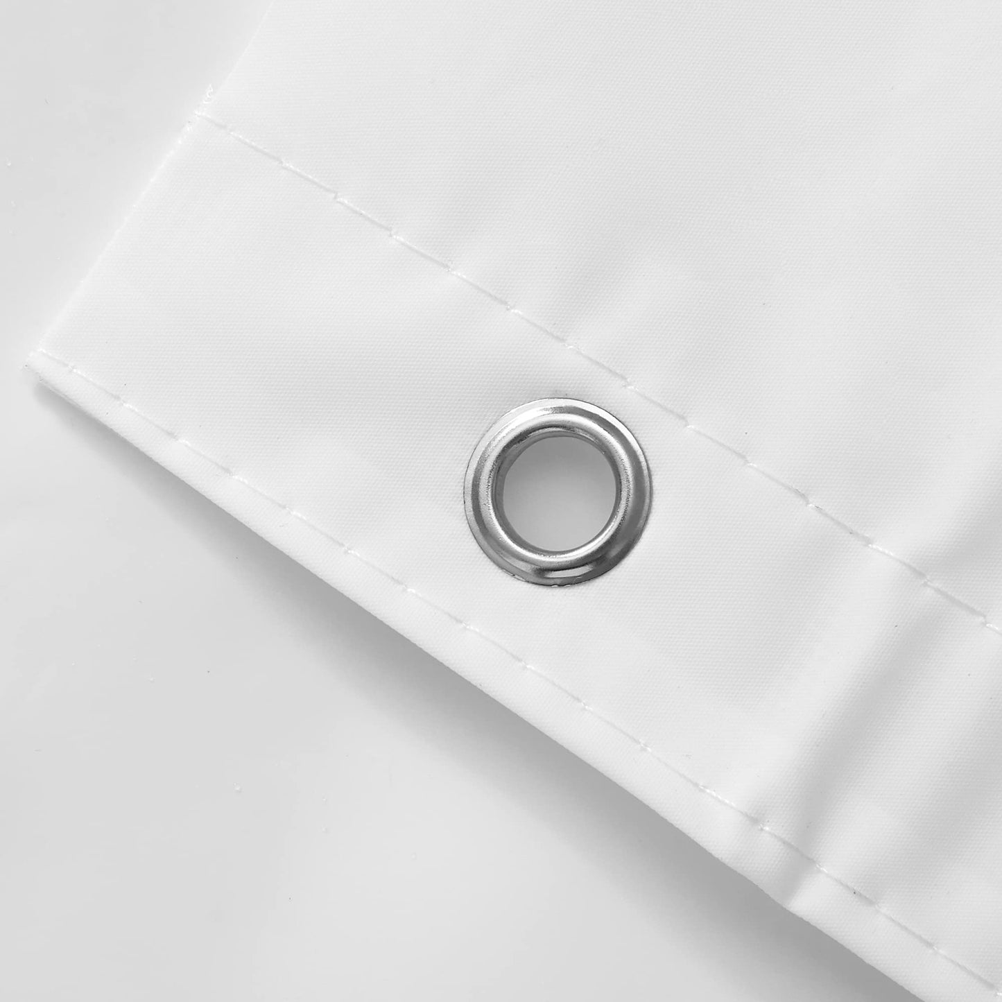 Barossa Design White Shower Curtain Liner Standard Size