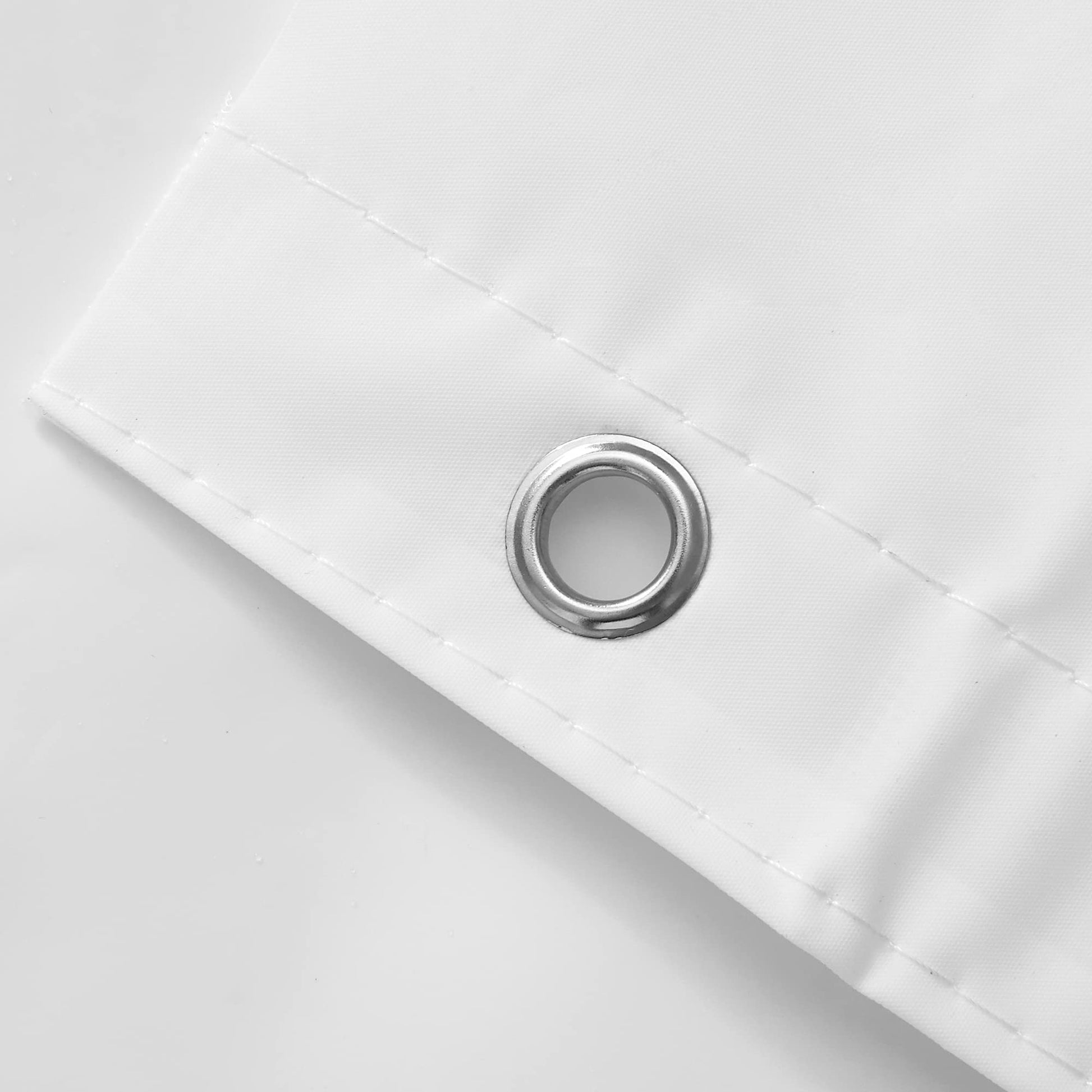Barossa Design White Shower Curtain Liner Standard Size