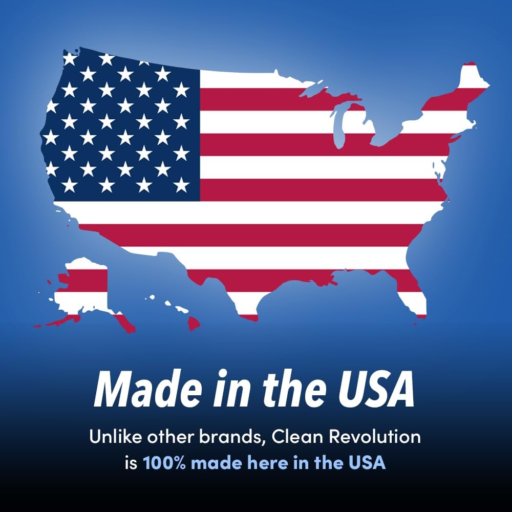 Clean Revolution Multi Surface Cleaner Refill Supply, Non-Toxic, Eco-Friendly & Plant-Based, Ready to Use, Dreamy Citrus, 128 Fl Oz (1 Gallon)