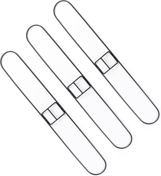 Matthew Cleaning Universal Commercial Clip-on Wire Industries Dust Mop Frame, 36 inch ( Pack of 3) Sold Seperately,Perfect for Floor Cleaning Home/Office/Lobby/Bathroom/Kitchen/Janitor