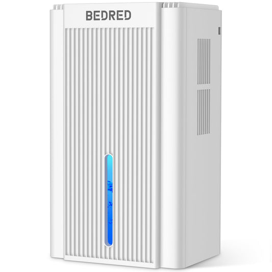 BEDRED Dehumidifier, 95OZ Dehumidifier for Home 1000 sq ft - Quiet with Auto Shut Off & Relaxing 7