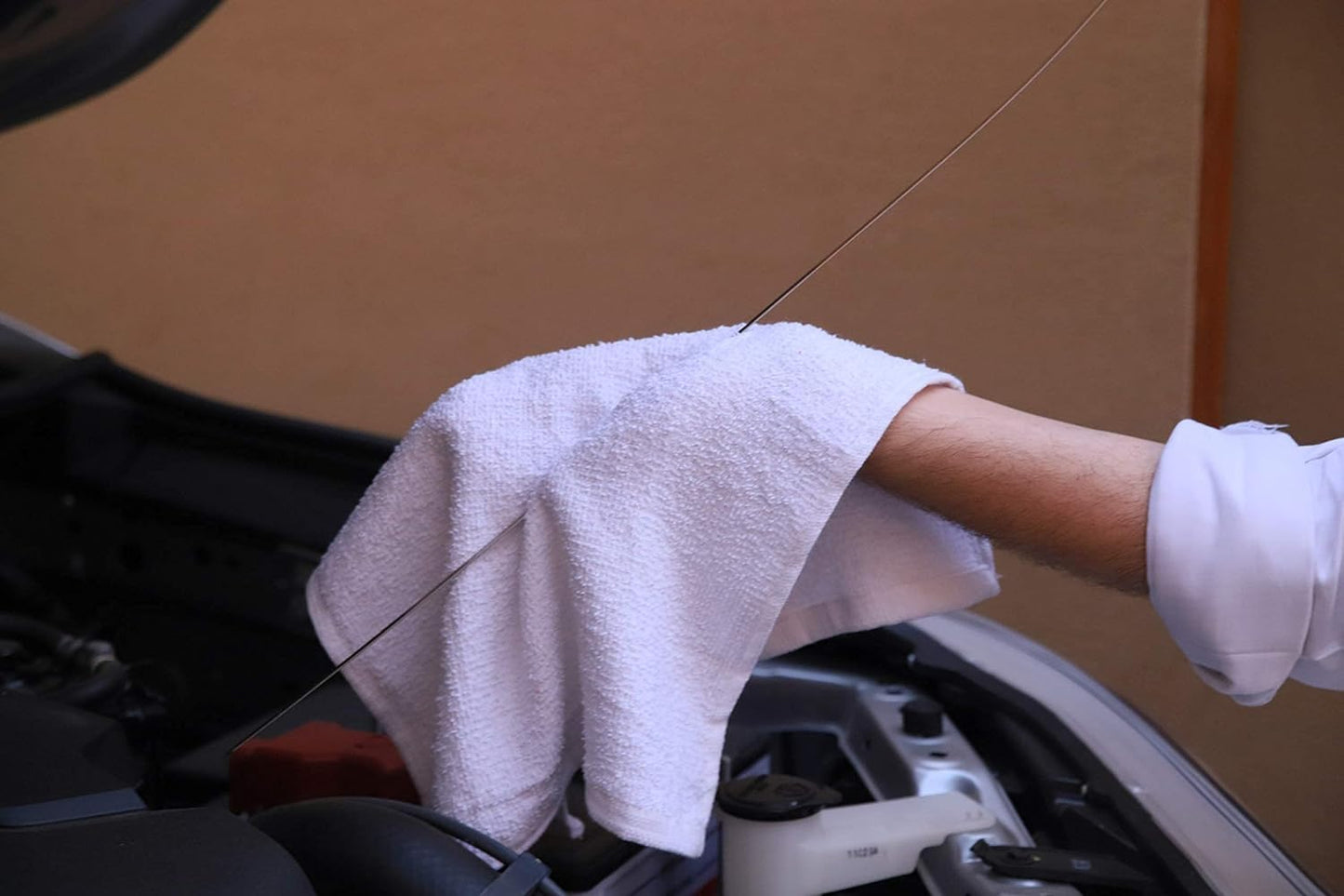 Avalon Towels Terry Bar Mop Towels (Value Pack of 72) Size 14"x17" – Absorbent and Durable, Multipurpose Cleaning Rags, Cotton Cleaning Cloths, Terry Cloth Rags, Reusable Shop Rag (White)