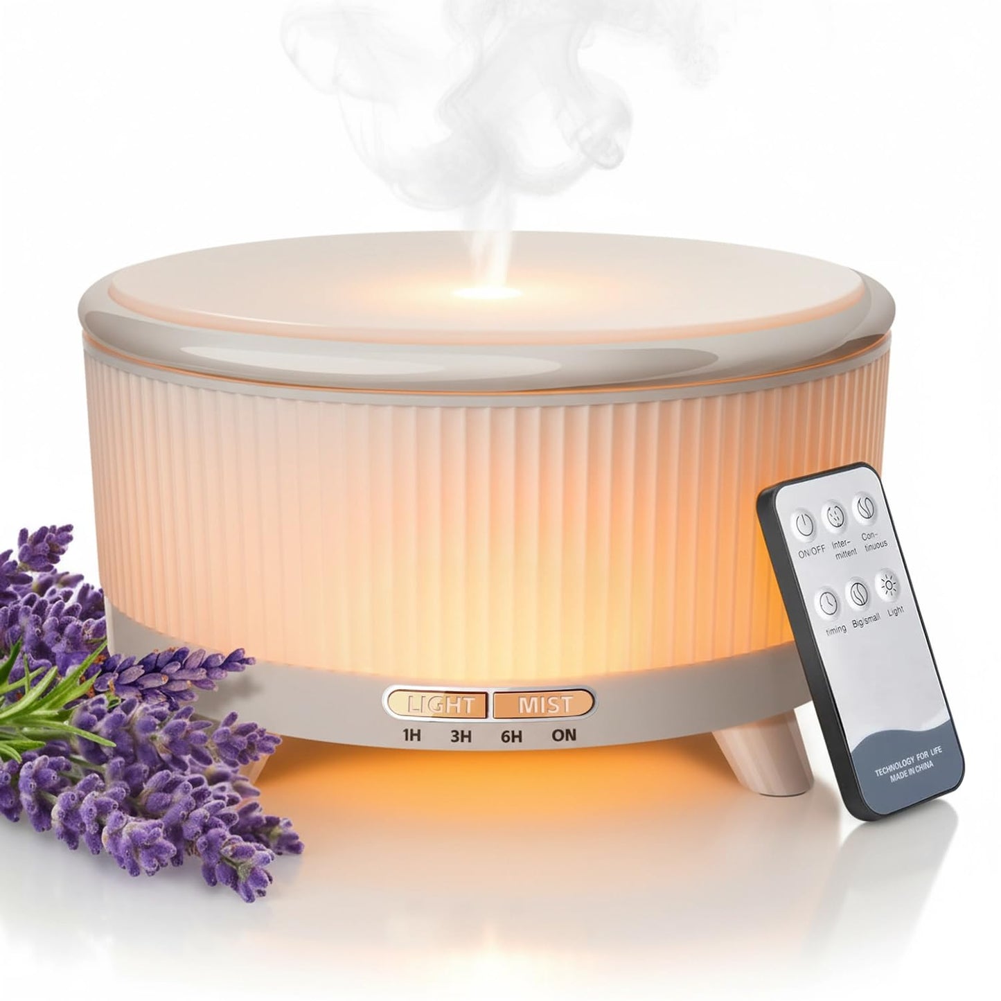 YOUENKITY 20-Hour Long-Lasting Aromatherapy, 500ML Essential Oil Diffuser