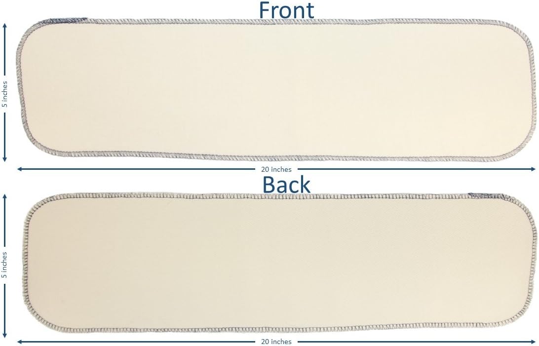 FeetPeople Premium Professional Shine Cloth, 20 Inch x 5 Inch, 2 Cloths