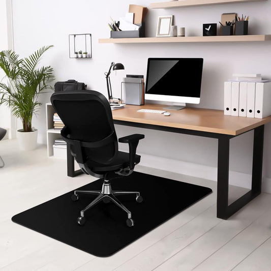 Kuyal Chair mat for Hardwood Floor 36 x 48 inches Rectangle Floor Mats Wood/Tile Protection Mat for