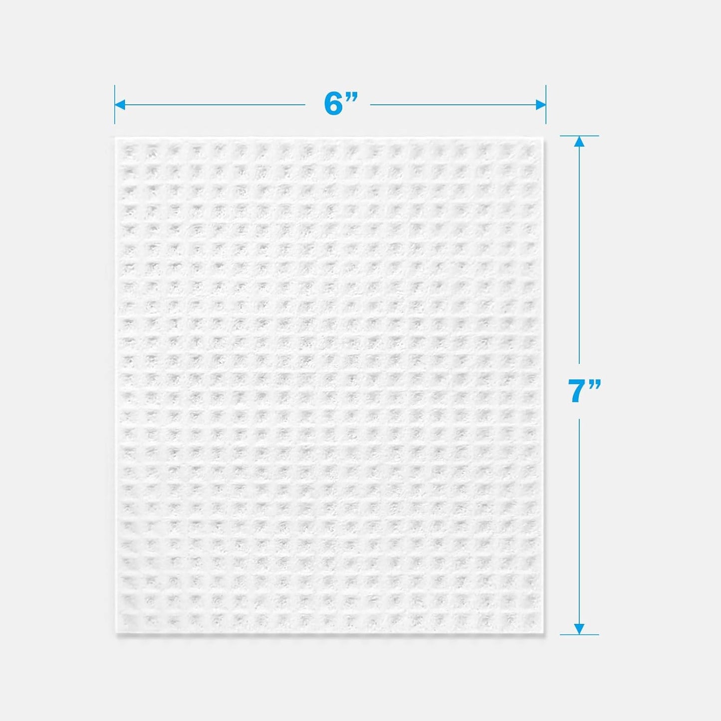 HOMEXCEL Swedish Dishcloths for Kitchen, 20 Pack Reusable Sponge Dish Cloth for Kitchen and Cleaning Counters, Super Absorbent Paper Towels (Blue/White/Pink)