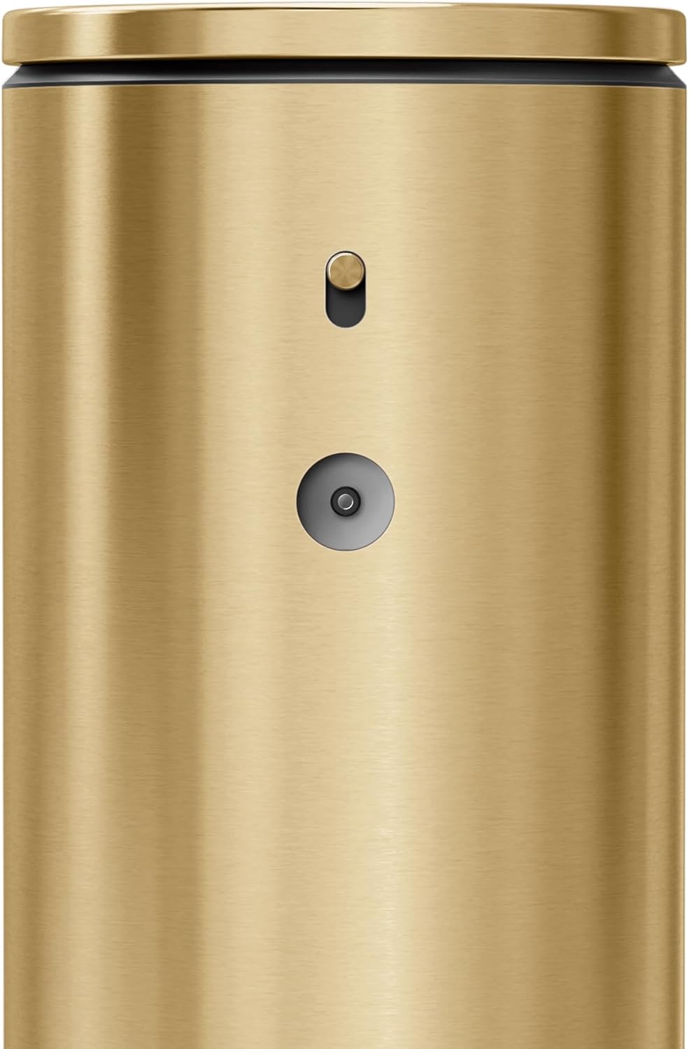 simplehuman 9 oz. Touch-Free Automatic Rechargeable Sensor Pump, Brass Stainless Steel, New