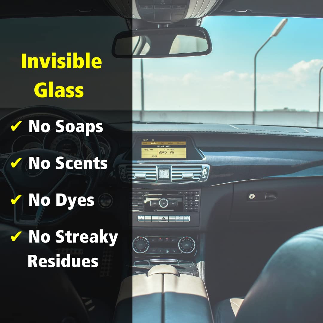 Invisible Glass 92164-2PK Premium Glass Cleaner Spray for Car Windshields and Windows, Automotive