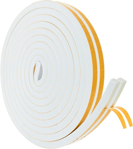 High Density Foam Weather Stripping Door Seal Strip Insulation Tape Roll for Insulating Door Frame