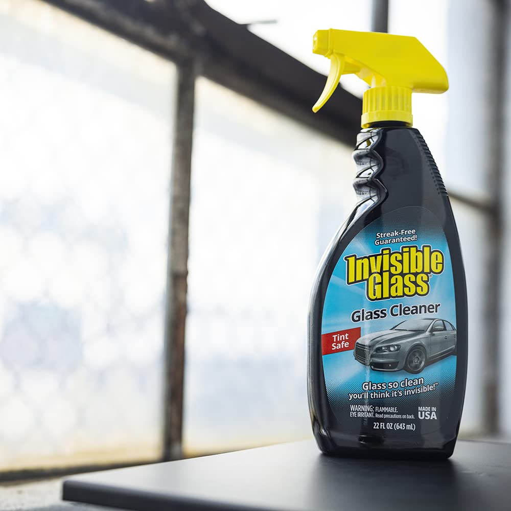 Invisible Glass 92164-2PK Premium Glass Cleaner Spray for Car Windshields and Windows, Automotive