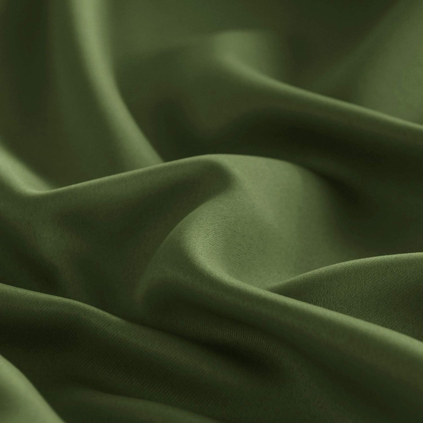 DWCN French Door Curtains – Rod Pocket Thermal Blackout Curtain for Window/Patio Doors/Doorways/Classroom/Kitchen for Privacy, 23W by 72L Inches, 1 Panel with Tieback, Olive Green