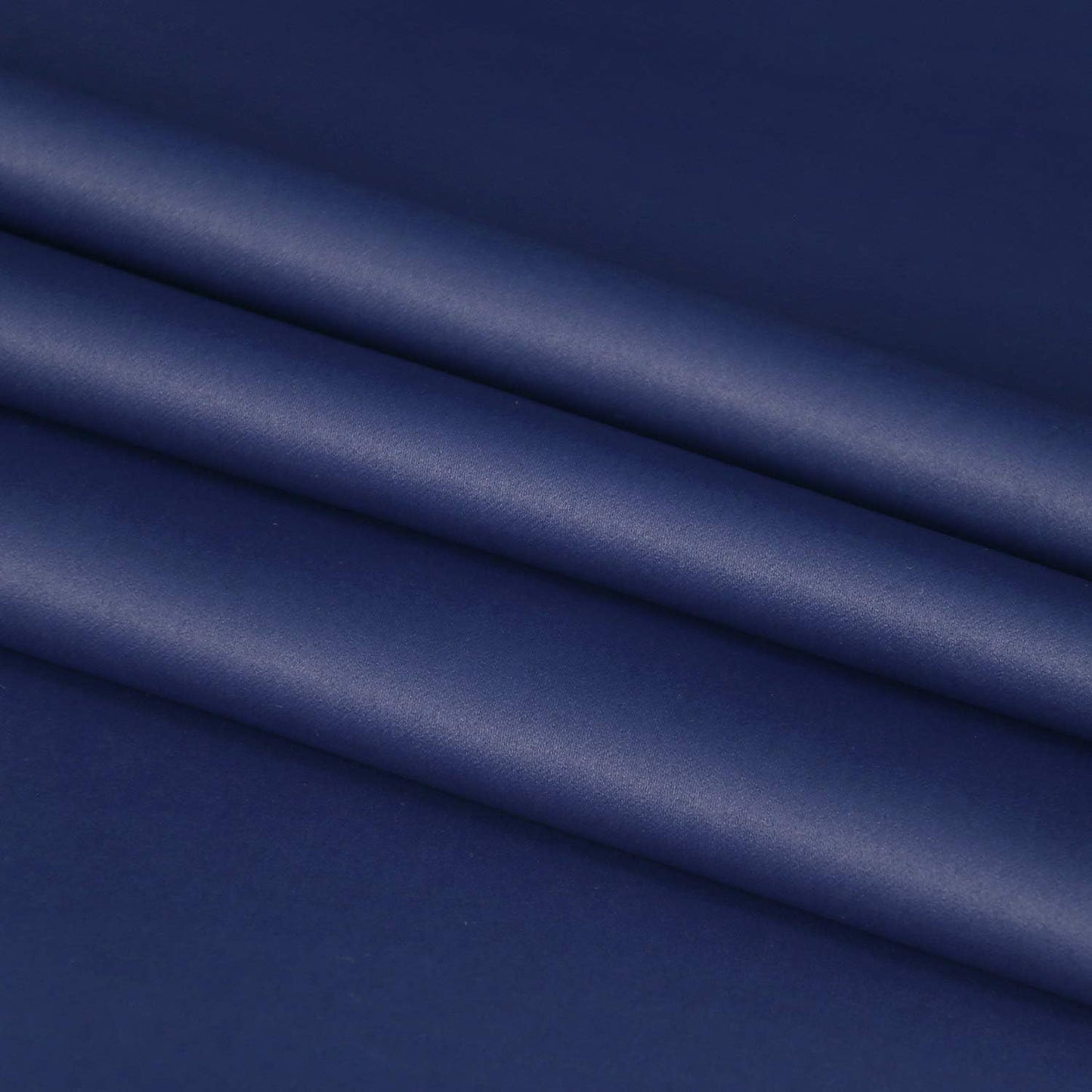 DWCN French Door Curtains – Rod Pocket Thermal Blackout Curtain for Doors with Glass Window, Kitchen and Patio Doors for Privacy, 54 X 40 Inch Length, 1 Curtain Panel with Tieback, Navy Blue