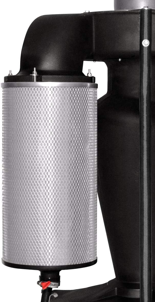 Oneida Air Systems 1.5 HP / 120V Mini-Gorilla® Portable HEPA-GFM Cyclone Dust Collector with U.S. Motor, Premium Filter, Liner Bag Holder, Bin View Window