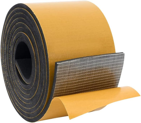 High Density Foam Weather Stripping Door Seal Strip Insulation Tape Roll for Insulating Door Frame