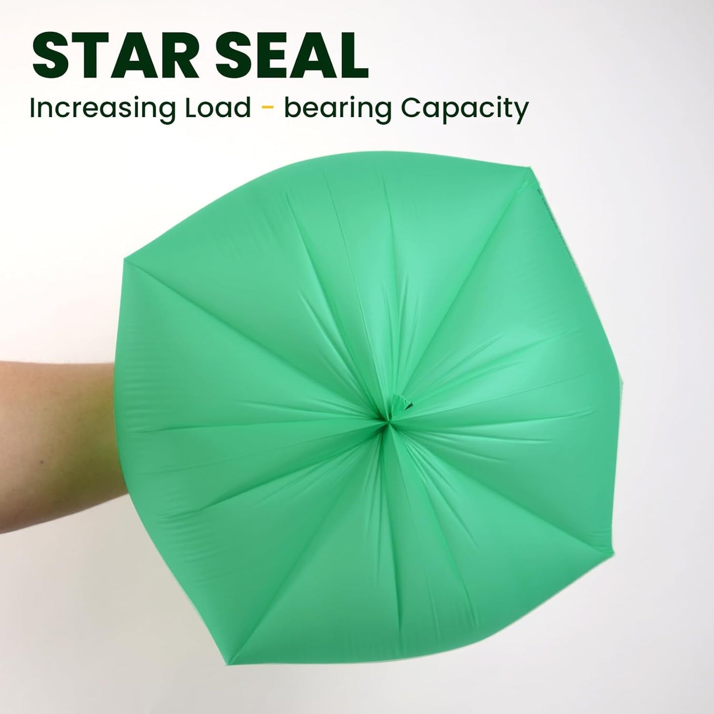 Compost Bags 3 Gallon Extra Thick Compost Bags for Countertop Bin,150counts,Compostable Liner Bags,Small Kitchen Food Scrap Waste Bags,Certified by BPI,ASTM D6400 and OK compost HOME certified