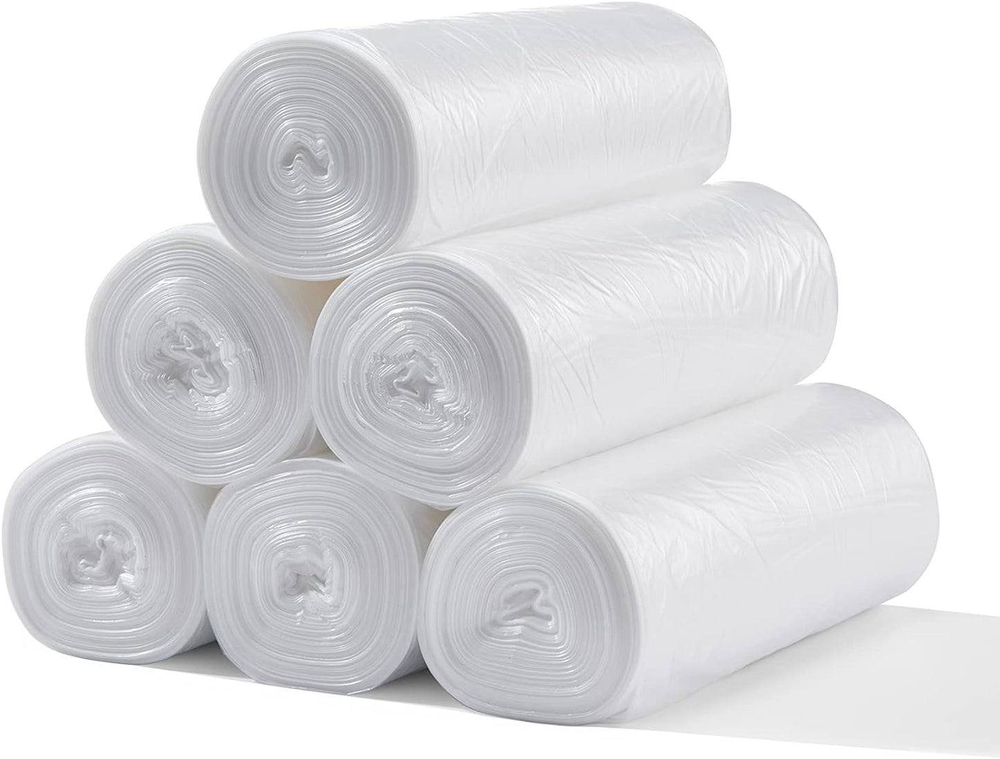 TYPLASTICS Trash Can Liner - Wholesale 1000 Count Garbage Bags on Perforated Roll 7-10 Gallon Multipurpose for Office Bathrooms Business Home Commercial and Industrial Needs 24" x 24"