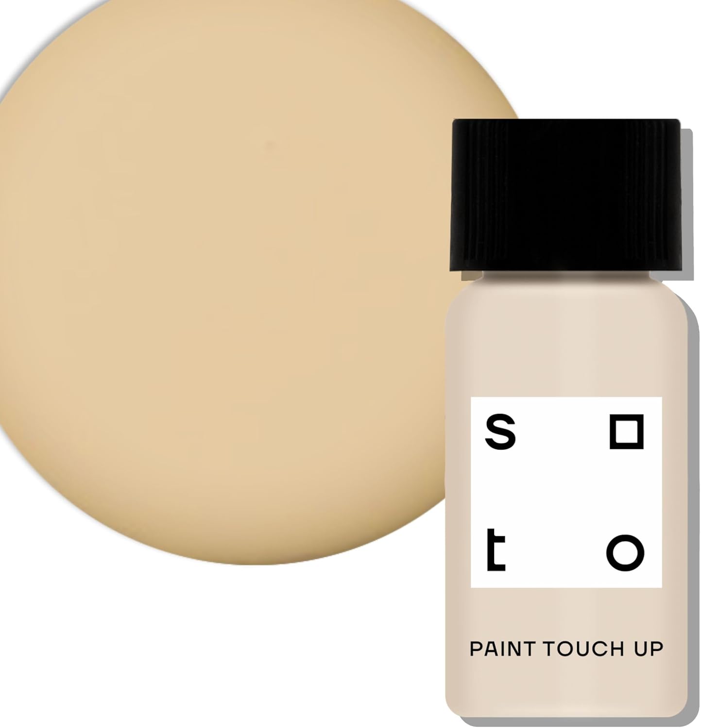 soto Beige Paint Touch Up, Multi-Surface, Matte Finish (No. 13 Smoked Salt) — 10 Milliliters of Scratch Repair for Furniture, Walls, Cabinets, Trim, Doors, Indoor/Outdoor
