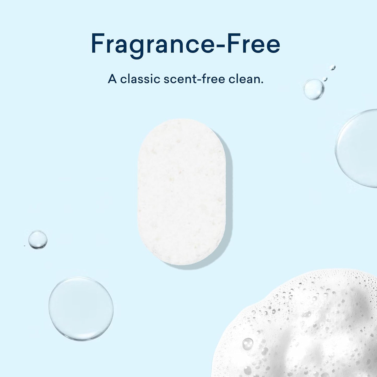 BLUELAND 100% Plastic-Free Dishwasher Detergent Tablets, 120 Count, Free & Clear, Eco-Friendly Dishwashing Pods, Natural, USDA Certified biobased