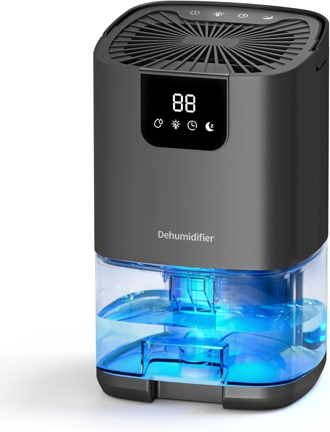 Dehumidifier,35OZ（350sq ft）Small Dehumidifier for Home, Screen Display Quiet with Auto Shut