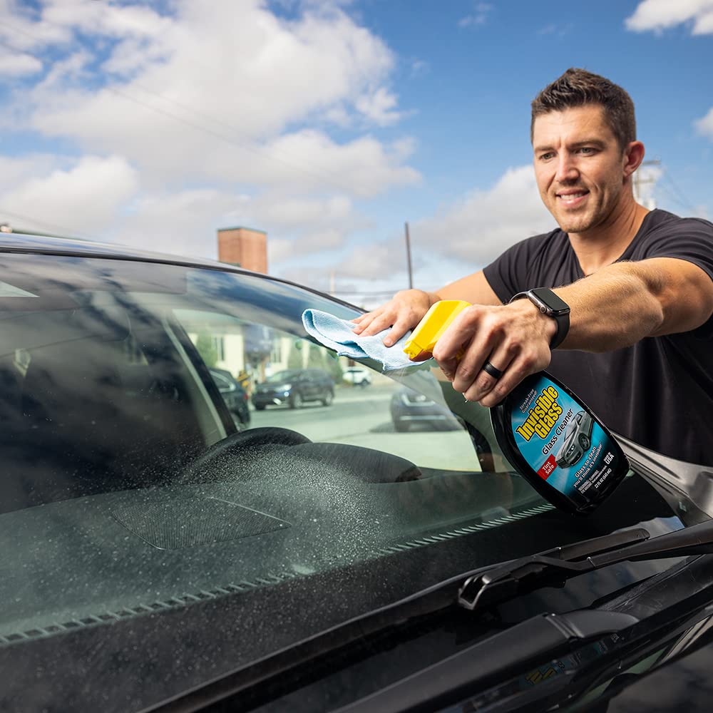 Invisible Glass 92164-2PK Premium Glass Cleaner Spray for Car Windshields and Windows, Automotive