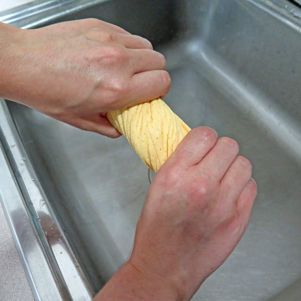 Evelots Car Windshield Cleaner Chamois, 4 Pack, Window Glass Defogger Sponge, Yellow